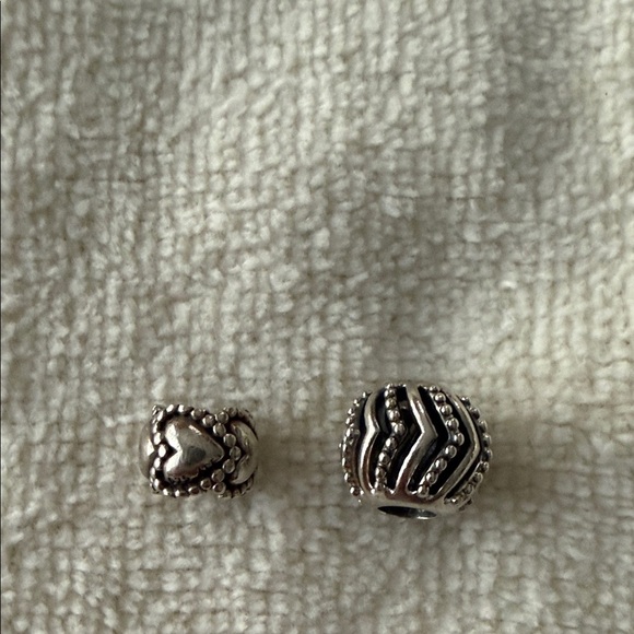 Pandora Silver Charm Bracelet Beads - Picture 2 of 2